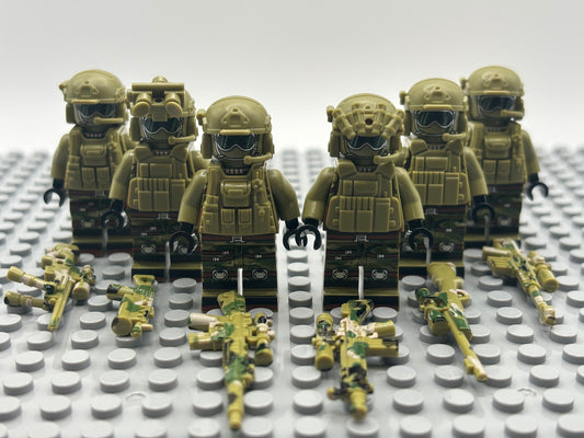 Forest Green Soldiers Set