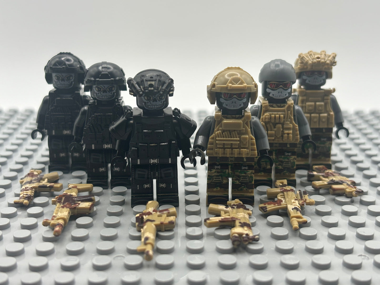 Tan/Black Ghost Soldiers