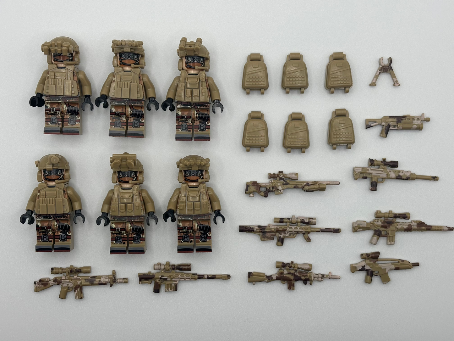 Tactical Tan Soldiers Set